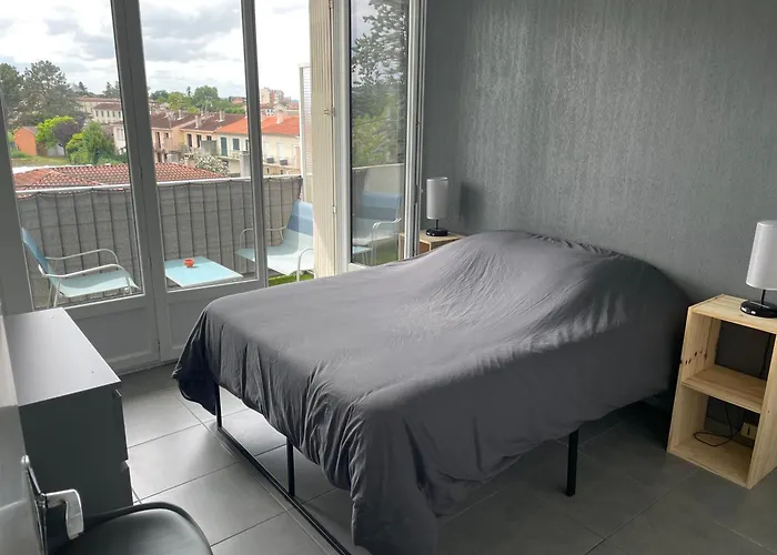 T2 Balcon Parking Climatise Apartament Albi